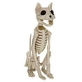 thumbnail image 1 of Adult Halloween Pl Skeleton Sitting Cat Décor, 1 of 5