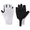 white&black, variant on Sagargo Breathable Half Finger Cycling Gloves for Men Women Summer Outdoor Sports Anti White&Black M