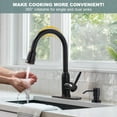 thumbnail image 5 of Wowow Stainless Steel Kitchen Faucet with Soap Dispenser, Oil Rubbed Bronze Kitchen Faucet for Sinks, 5 of 7