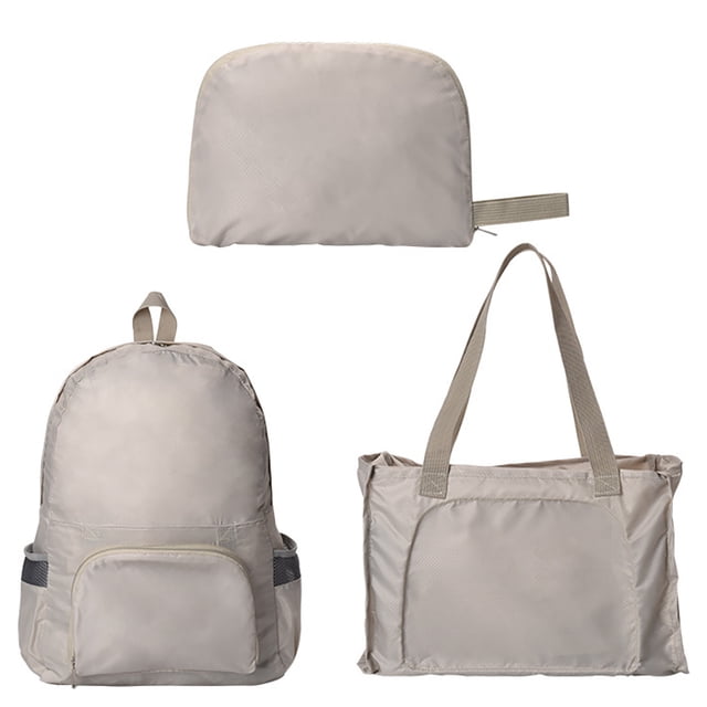 Coofit Sac à Dos de Voyage Imperméable Pliable : Sac de Randonnée Pliable 2 en 1