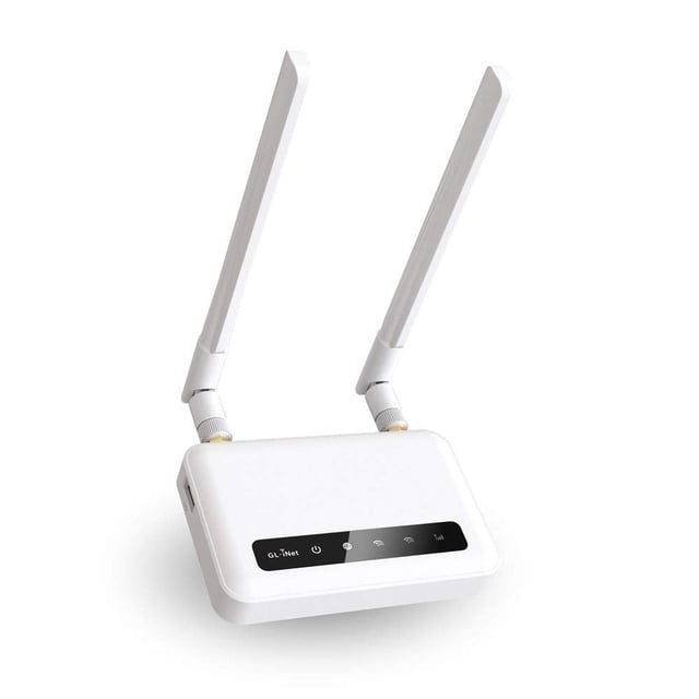 Router VPN 4G LTE GL-X750V2 Spitz T-Mobile/AT&T Wi-Fi Doble Banda AC750 IoT Certificado