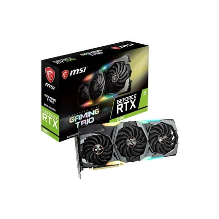 MSI GEFORCE RTX 2080 GAMING X TRIO Video Card RTX 2080 GAMING X (Best Gaming Graphics Card For The Money)