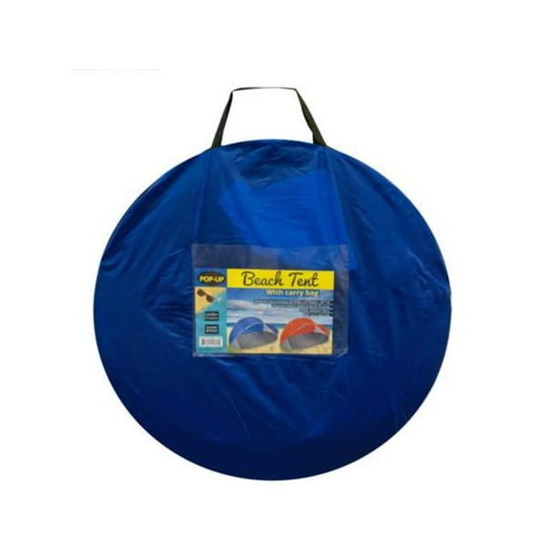 Kole Imports Ot573 3 Pop Up Beach Half Moon Shape Tent With Carry Pop Up Beach Half Moon Shape Tent