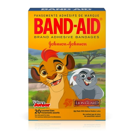 UPC 381371166619 product image for Band-Aid Bandages, Disney Junior The Lion Guard Assorted Sizes 20 ct | upcitemdb.com