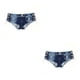 thumbnail image 4 of Jumpingount Sexy Denim Shorts Low Waist Workout Pants Girls Jeans Female Women Beach Party Club Clothing Cotton Vacation Hot 2piezas, 4 of 6