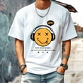 thumbnail image 4 of Men's Short Sleeve Graphic T shirt Collection Summer New Fashion Trend Sports Shirt Loose Fit, 4 of 5