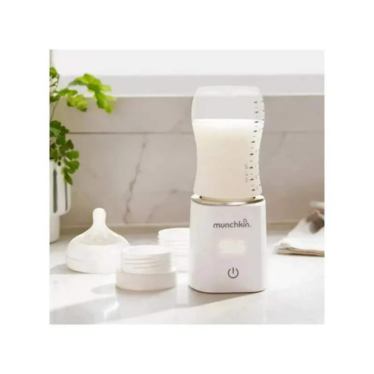 Free Shipping! Munchkin Digital Bottle Warmer 98° White