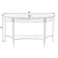 thumbnail image 4 of Butler Specialty Masterpiece Demilune Console Table In Dark Brown, 4 of 4