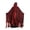 Red, variant on 57 inch Halloween Witch Cloak, One-Size Grim Reaper Cosplay Costume, Spooky Hooded Robe for Haunted House Dress-Up Party Role Play