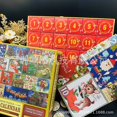thumbnail image 1 of Calendario de Adviento con rompecabezas navideños de 2024, 1008 piezas, calendario de cuenta regresiva, rompecabezas, calendario de regalos navideños sorpresa de 24 días, 1 of 4
