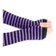 thumbnail image 5 of Cateissary 1 par de guantes sin dedos para niña, exquisito estilo Simple, cálido, Otoño Invierno, cubierta de mano para al aire libre, negro, Negro, Púrpura 5Conjunto, 5 of 6