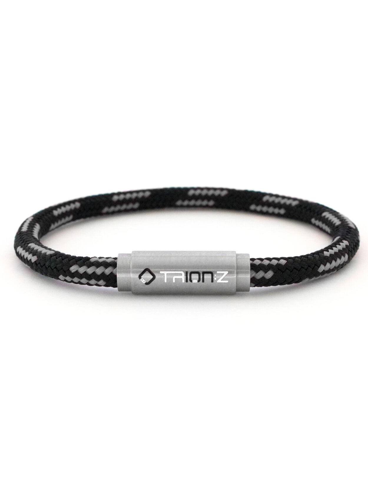 Trion Z Zen Loop Solo Golf Bracelet, XLarge Black/Silver Unisex