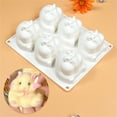 thumbnail image 5 of 6Cavity Little Hamster Silicone Molds Fondants Chocolate Molds Mousse Cake Decorating Tool Soap Molds, 5 of 9