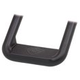 thumbnail image 3 of Fits 2007-2018 Jeep Wrangler JK Carr Truck Step 101241 Hoop II; Cab Mount; Multi-Fit; Set Of 2; Flat Step; Non-Extendable; Stationary; Textured Powder Coated; Matte Black; Aluminum, 3 of 4