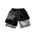 thumbnail image 3 of SAILING Pantalones cortos de gimnasio de Anime para hombre y mujer, Shorts con estampado 3d de Manga Berserk, pantalones cortos de rendimiento 2 en 1, pantalones cortos de compresión de seca, 3 of 4