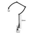 thumbnail image 3 of Soporte para farol de Camping, colgador de poste, gancho multifuncional, poste colgante de luz para Camping, para jardín, viaje, barbacoa, interior Cola Soporte de linterna, 3 of 3