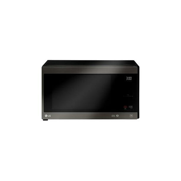 Micro-ondes de Comptoir Néochef en Acier Inoxydable Noir avec Inverseur Intelligent - 1200 W