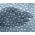 thumbnail image 4 of oneOone Viscose Chiffon Fabric Rainy Clouds Nature Print Fabric by Yard 42 Inch Wide, 4 of 4