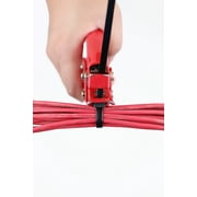 Hyper Tough 8inch Mounting Cable Tie Black 20Pcs