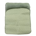 thumbnail image 2 of Dog Cooling Mat, Breathable Pets Dog Summer Cooling Mat, Foldable Pet Cooling Mat For Dogs, Pet Summer Sleeping Mat With Neck Support, Portable Rattan Bed For Dogs, Cats, 2 of 8