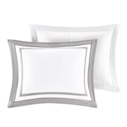 Luxurious Grey King/Cal King Bedding Sets Polyester Hotel Style Collection