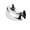 Silver, variant on Motorcycle Accessories Wide Angle Parabolic Rearview for Enhanced Road Awareness and Blind Elimination
