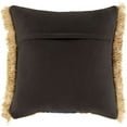 thumbnail image 3 of Zendaya ZEN-004 18"H x 18"W Square Pillow Kit in Black/Dark Blue/Tan, 3 of 4