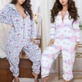 thumbnail image 2 of Pijama de Navidad con capucha para mujer, ropa de casa cómoda, gruesa, de dibujos animados, Kawaii, Palysui, Otoño e Invierno, 2 of 4