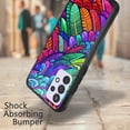 thumbnail image 2 of DALUX MetKase Hybrid Slim Phone Case Cover Compatible with Samsung Galaxy A53 5G (2022) - Wild Feathers, 2 of 2