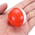 thumbnail image 5 of Uxcell 1.75" Fishing Bobbers 20Pcs Plastic Push Button Round Fishing Float, 5 of 7
