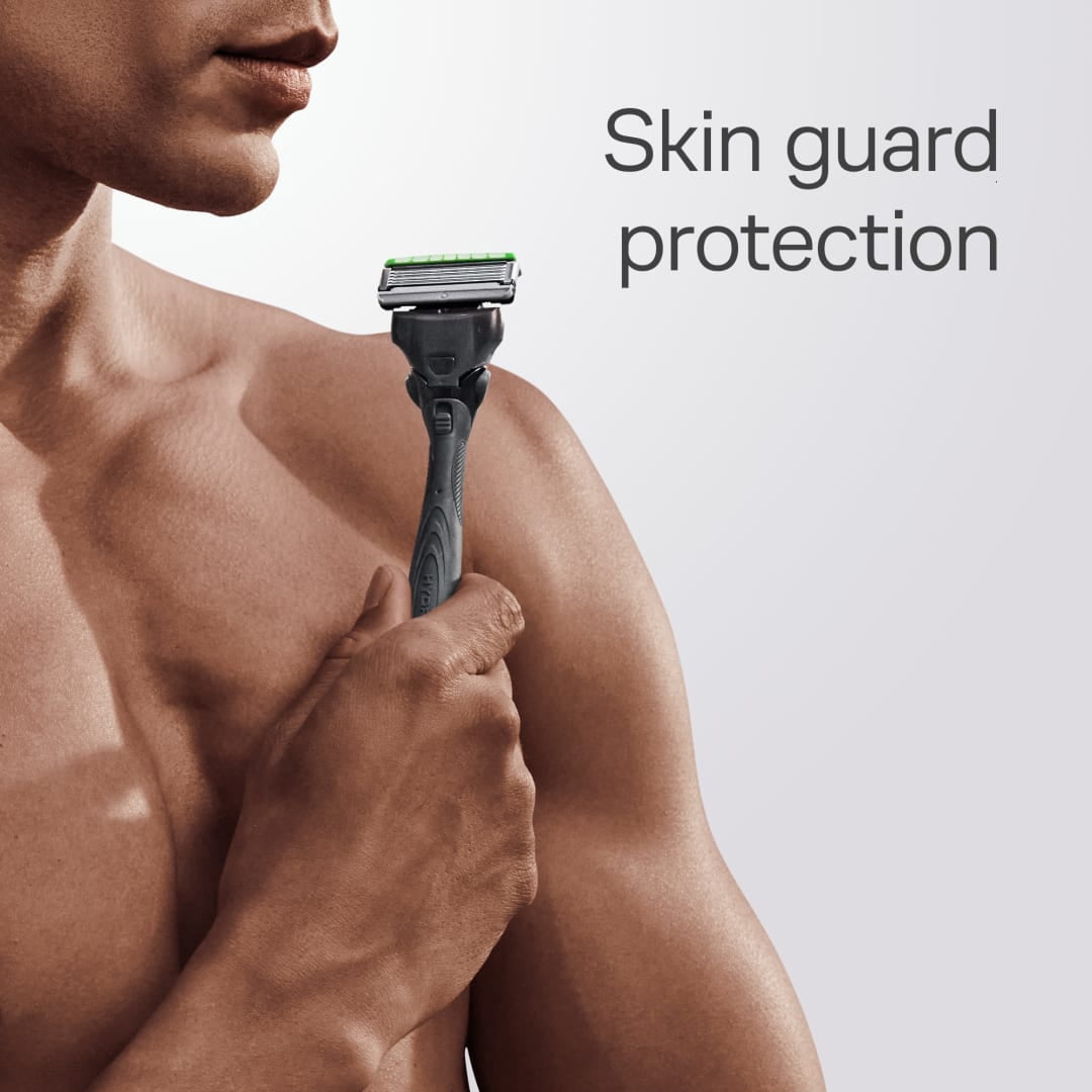 Schick Hydro Skin Comfort Sensitive 5 Blade Razor Refills, 4 Count