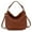 Brown, variant on Montana West Hobo Bags for Women Shoulder Purses and Handbags, Black