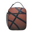thumbnail image 2 of Basketball Lunch Box Boys Girls ,Sport Insulated LunchBag,Green Lunch Boxes Waterproof LunchBox Cooler Tote Bag for Work, Picnic, 2 of 9