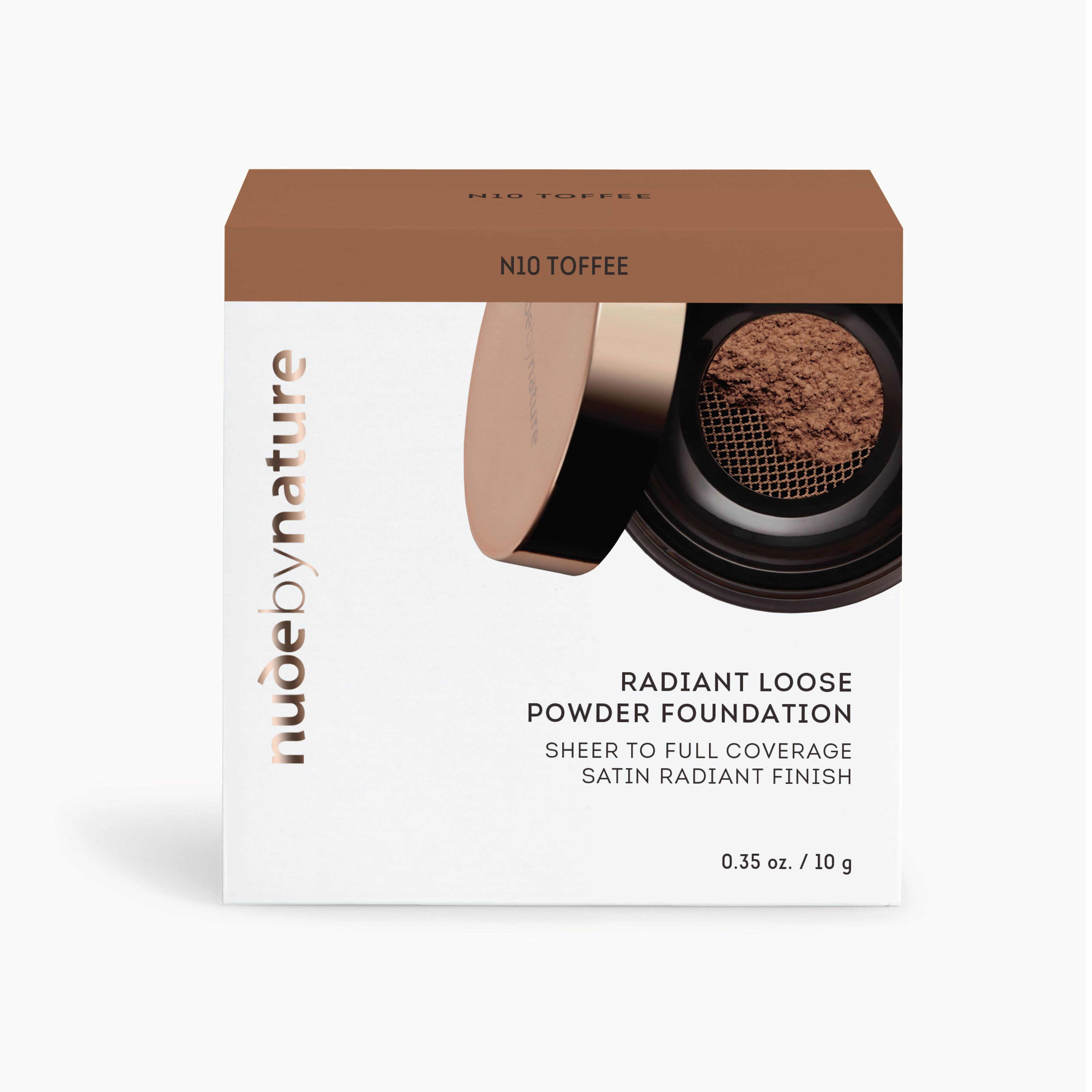 Nude by Nature Radiant Loose Powder Foundation, C12 Espresso