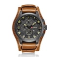 thumbnail image 2 of Reloj deportivo de cintura grande para hombre, reloj europeo y americano, esfera grande, 2 of 5