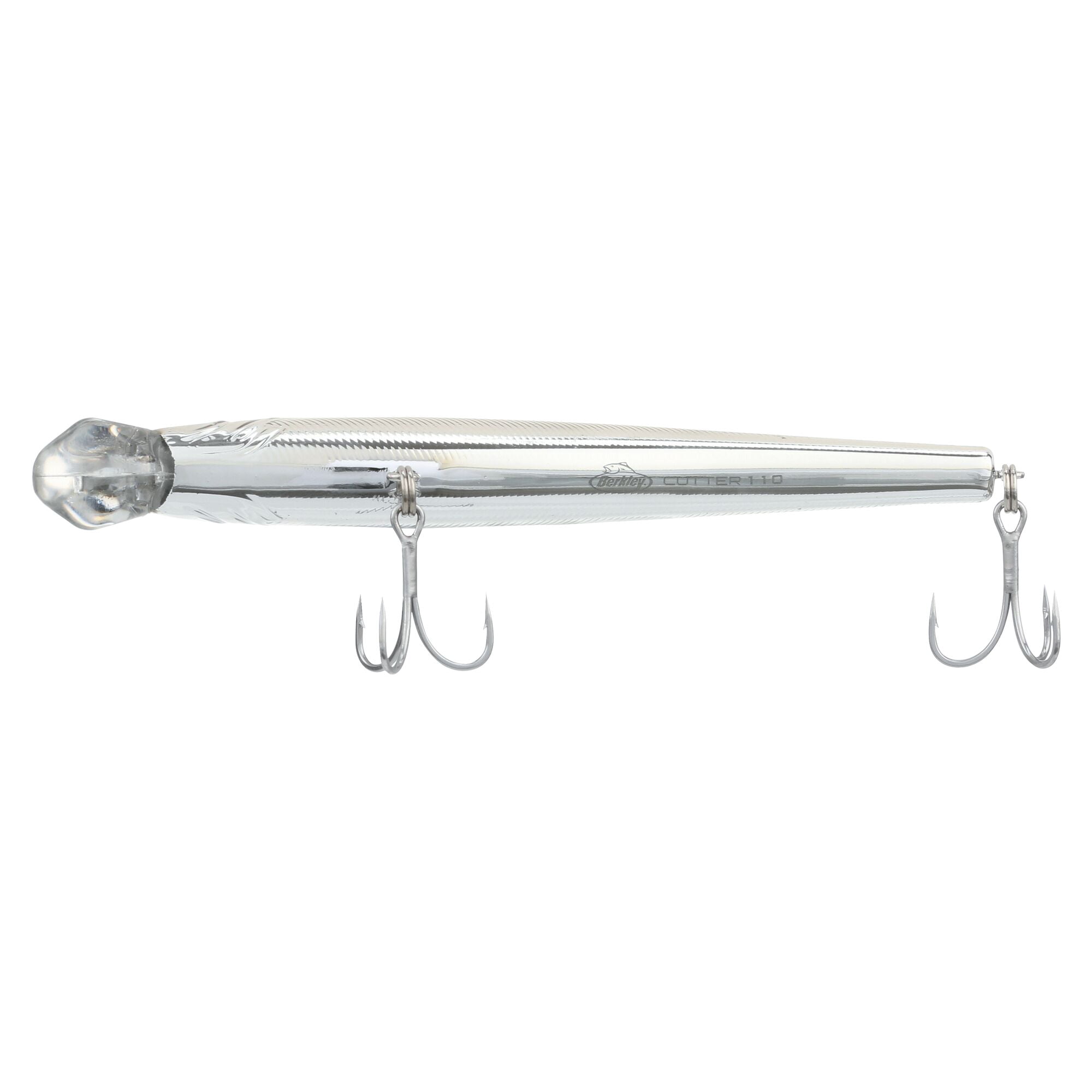 Berkley Cutter Saltwater, 4.3 in, Jerkbaits, Chrome (1 Count)
