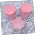 thumbnail image 3 of 100 Pcs Cupcake Mini Muffins Mini Cups Baking Sheet Liner Cupcake Wrapper Baking Supplies Cupcake Baking Cups Lining Wrapping Goblet of Wedding Parchment Pink, 3 of 5