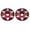 Red, variant on GRIMPEX 2Pcs Headset Top Cap Aluminium Alloy Headset Top Cover for 28.6mm Front Fork Blue