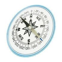 Huhudde 100mm Round Orienteering Compasses Navigation Compasses Outdoor Equipment Large Pocket Compasses for Camping & Hiking