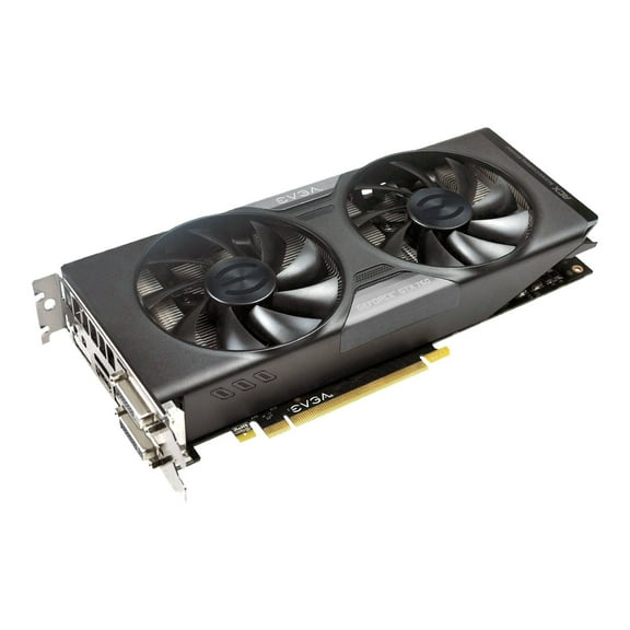 EVGA Corporation 04GP42768KRB EVGA GeForce GTX 760 SC 4GB DisplayPort HDMI DVI-I/DVI-D Graphics Card with ACX Cooler 04G-P4-2768-KR