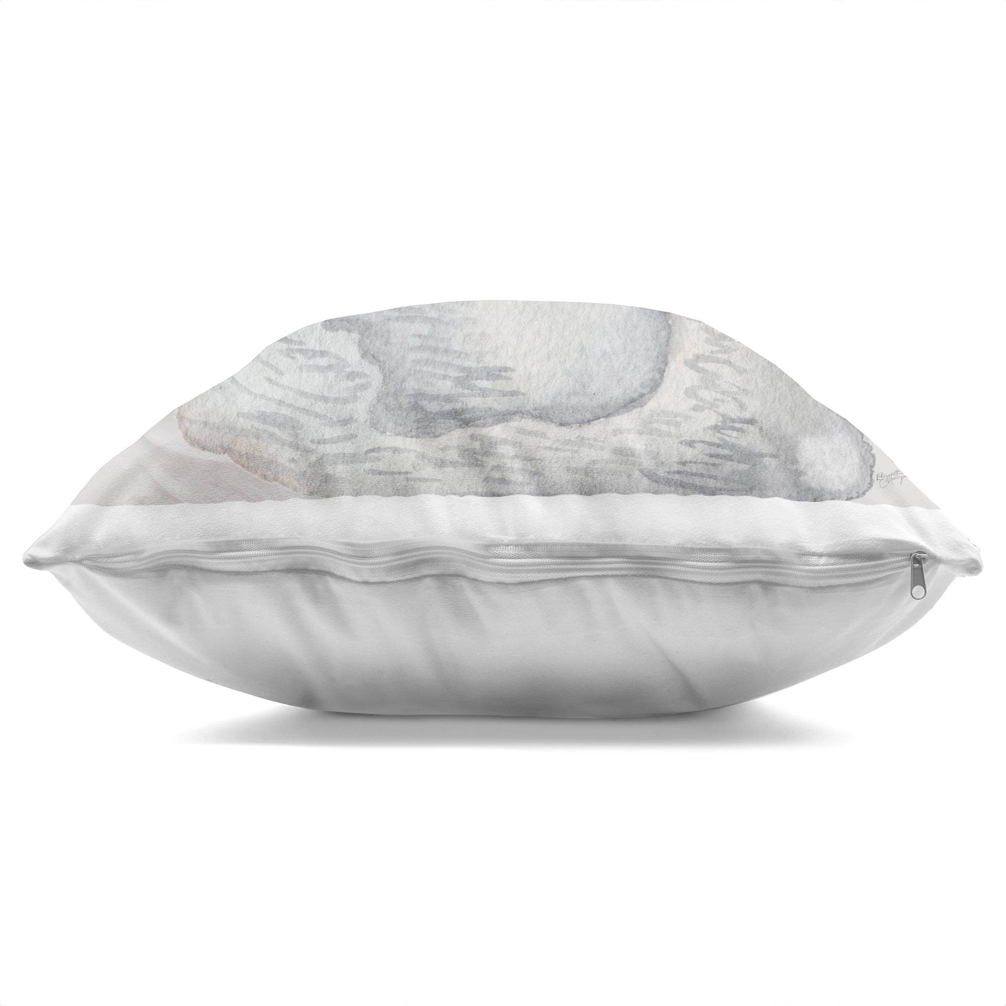 Stupell Industries Subdued Classic Swan Decorative Printed Throw Pillow, design by Elizabeth Medley