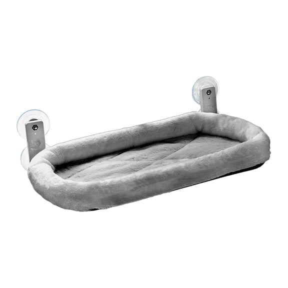 Cama plegable para ventana para gatos Strade Fareast Limited cama para gatos con ventana Gris 30x60cm