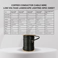 thumbnail image 6 of 10/2 Low Voltage Landscape Lighting Wire Copper Conductor Cable, 6 of 6
