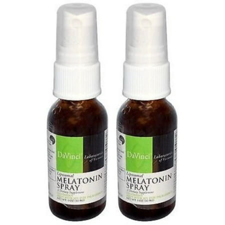 - Davinci Labs Melatonin Spray 1 oz 3 Mg 2 PACK 0200361.001
