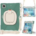 thumbnail image 4 of Funda a juego para iPad Pro de 12,9 pulgadas (2020) con correa para el hombro, soporte de anilla ajustable grande, portalápices y protección contra golpes., 4 of 5