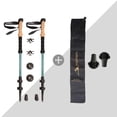 thumbnail image 2 of Bastones de trekking Montem ultraligeros 100% fibra de carbono (2 bastones), 2 of 8