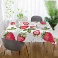 thumbnail image 6 of 60"x90" Cute Print Tablecloth, Waterproof Washable Polyester Square Table Cover Durable Tablecloth for Kitchen Dining Table Party Decor, 6 of 7