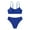 Blue, variant on Teenage Girls Summer Swimsuits, Little Girl Solid Bikinis Bathing Suit, 2 Pieces (Red,14-16 Years)