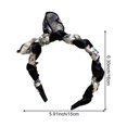 thumbnail image 3 of Jiibva Sweet Bow Headbands for Women Knotted Bow Headband Hair Hoops Cute Stylish Bowknot Hairband Hair Accessories for Women Girls, 3 of 7