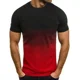 thumbnail image 5 of Camiseta De Manga Corta 3d Degradado De Moda Casual, 5 of 7